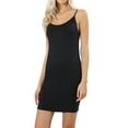 thumbnail image 1 of Women's & Plus Seamless Basic Casual Longline Camisole Slip Cami Top, 1 of 3