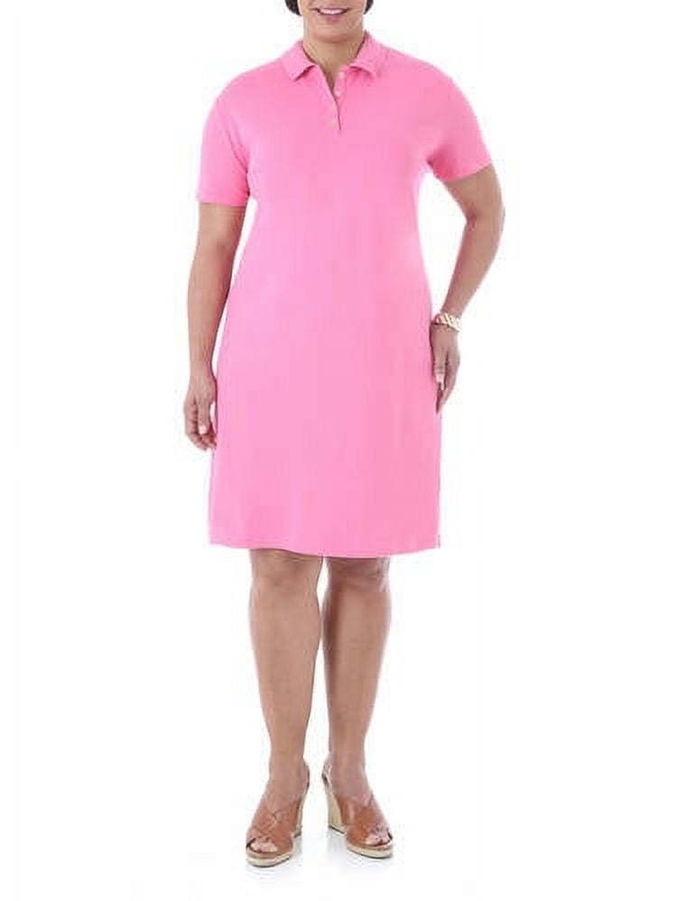 ワンピース herlipto Short Sleeve Polo Dress rose herlipto 【rose】Short Sleeve Polo Dress M Short Sleeve Polo