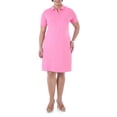 thumbnail image 1 of Women's Plus Short Sleeve Polo Shirt Dress, 1 of 1