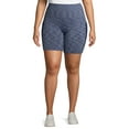 thumbnail image 1 of Under Control Women’s Adult Plus Size Active Seamless Bicycle Short with Phone Pocket Shorts, 1 of 7