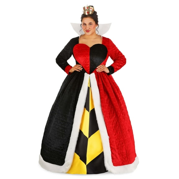 Women's Plus Size Authentic Disney Queen of Hearts Costume