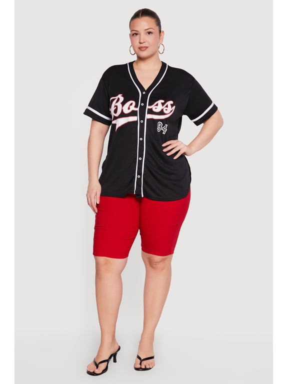 Women's Plus Size Boss 94 Baseball Jersey