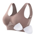 thumbnail image 1 of Women's Plus Size Breathable Sports Bra - Thin Padded No Wire, Machine Wash, Fashion Design, Multi-Size (S-XXXXXL, Multiple Cups), 1 of 2