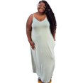 thumbnail image 1 of Women's Plus Size Cami Maxi Dress with Pockets, 1 of 10