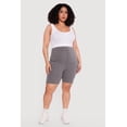thumbnail image 1 of Women's Plus Size Cargo Bike Shorts, 1 of 4