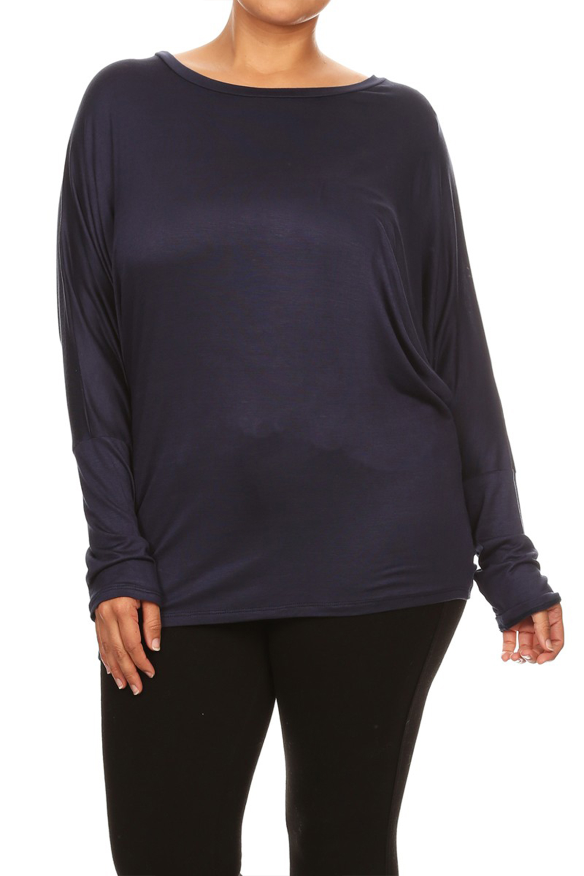 Women's Plus Size Dolman Top