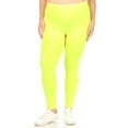 thumbnail image 1 of Women's Plus Size Casual Tie Dye and Solid Color Elastic Band Waist Active Leggings Pants S-3XL, 1 of 4