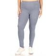 thumbnail image 1 of Women's Plus Size Casual Tie Dye and Solid Color Elastic Band Waist Active Leggings Pants S-3XL, 1 of 4