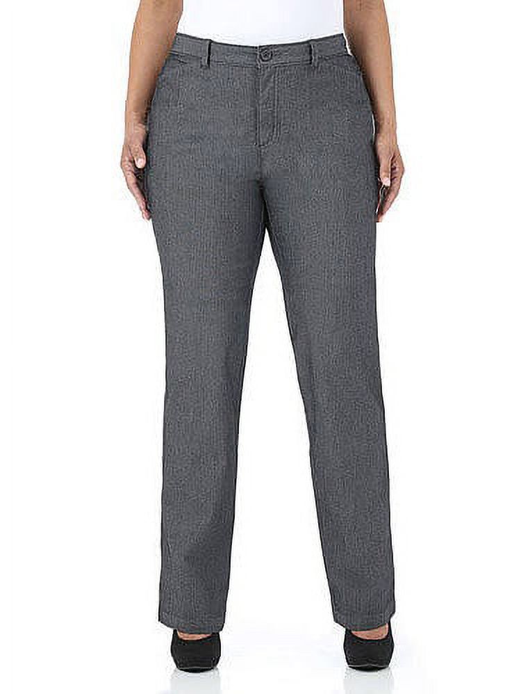 Women's Plus-Size Classic Casual Pants, Available in Regular and Petite Lengths - image 1 of 1