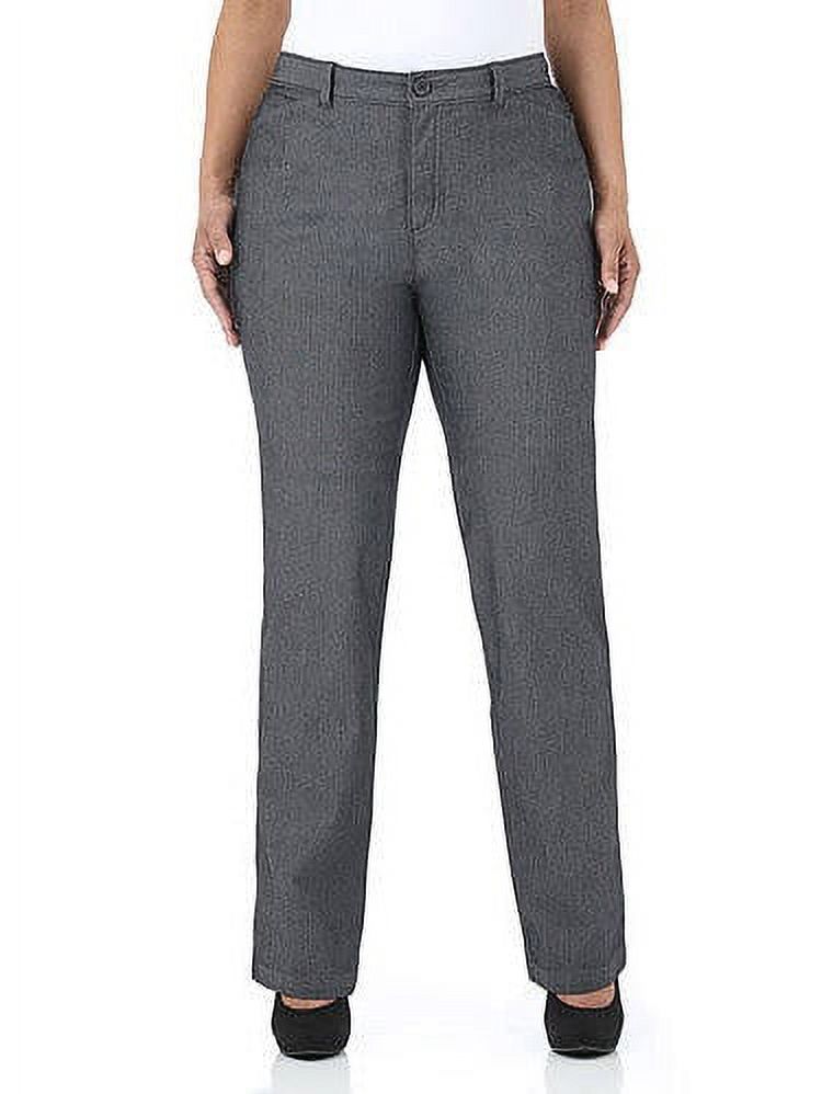 Women's Plus-Size Classic Casual Pants, Available in Regular and Petite Lengths - image 1 of 3
