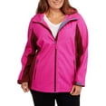 thumbnail image 1 of Women's Plus-Size Colorblock Soft Shell Jacket, 1 of 1