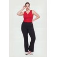 thumbnail image 1 of Women's Plus Size Compression Rib Seamless Notch Neck Tank Top, 1 of 4