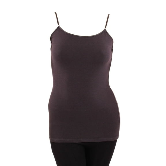 Women's Plus Size Cotton Cami Tank Top