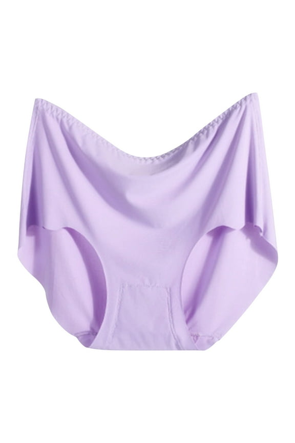 Women's Plus Size Cotton Lace Hipster Panties - High Cut, Breathable, No Ride Up, Stretchy Briefs with Wide Elastic Waistband