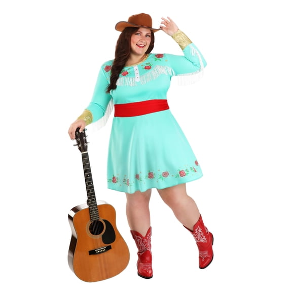 Womens plus Size Country Star Costume