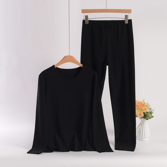 Women's Plus Size Cozy Velvet Pajama Set with Double-Sided Warmth for Winter Sleepwear