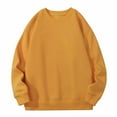 thumbnail image 1 of Women's Plus Size Crewneck Sweatshirt Everyday Comfort Round Neck Long Sleeve Top, 1 of 8
