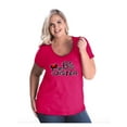 thumbnail image 1 of Women's Plus Size Curvy T-Shirt - Big Sister, 1 of 4