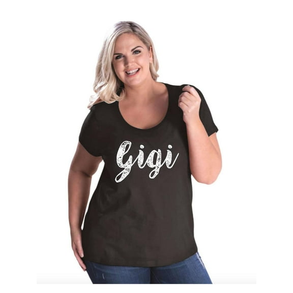 Women's Plus Size Curvy T-Shirt - Gigi