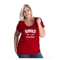 thumbnail image 1 of Women's Plus Size Curvy T-Shirt - Hawaii, 1 of 5