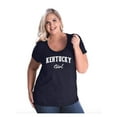 thumbnail image 1 of Women's Plus Size Curvy T-Shirt - Kentucky Girl, 1 of 4