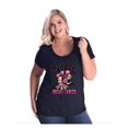 thumbnail image 1 of Women's Plus Size Curvy T-Shirt - Tackle Breast Cancer, 1 of 4