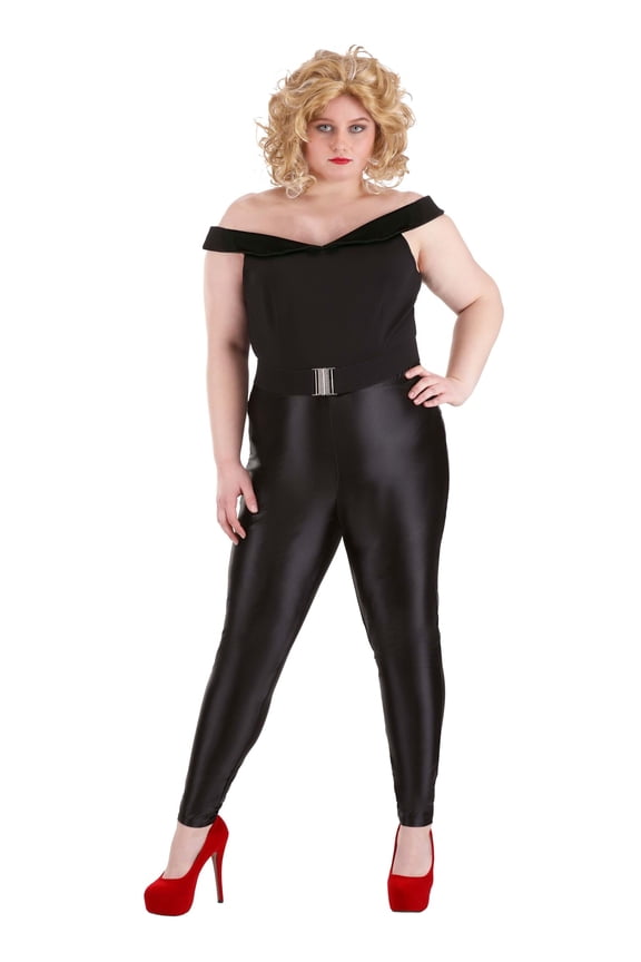 Women's Plus Size Deluxe Grease Bad Sandy Costume