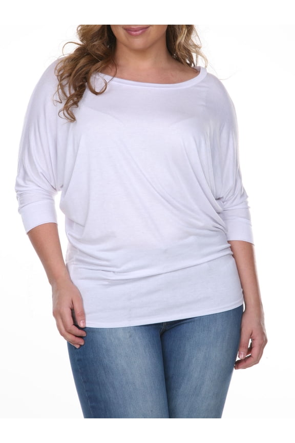 Women's Plus Size Dolman Top