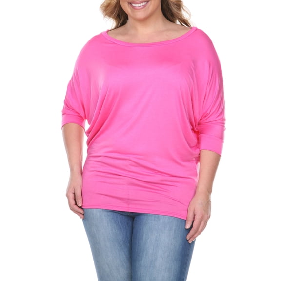 Women's Plus Size Dolman Top