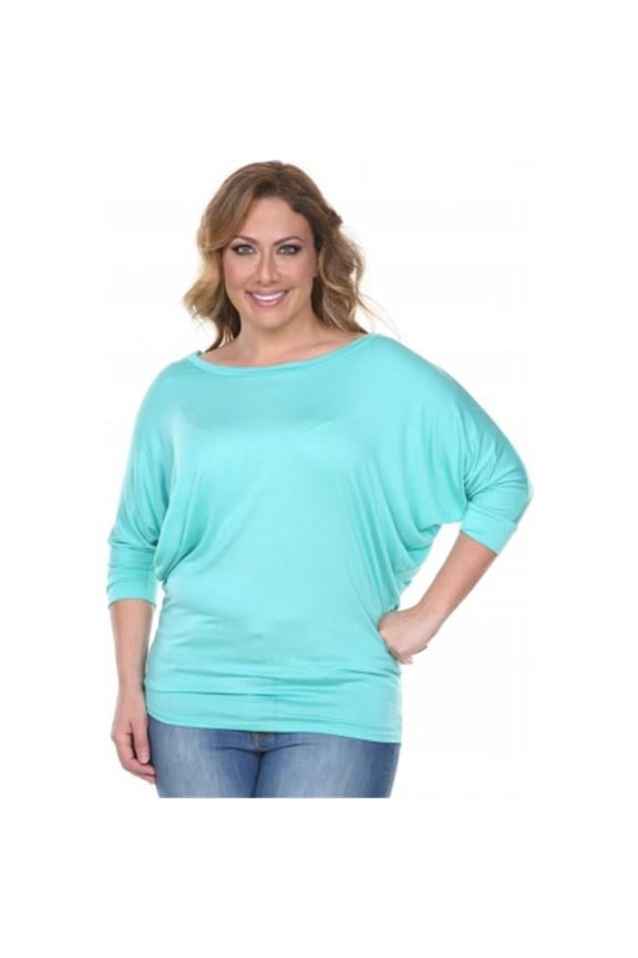 Women's Plus Size Dolman Top