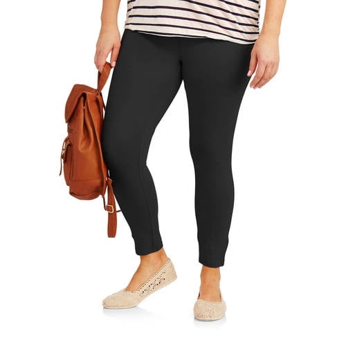 Faded glory capri leggings plus size best sale