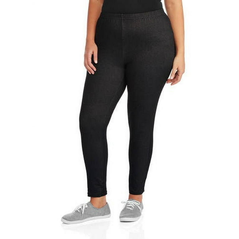 Faded glory women's plus size essential leggings deals