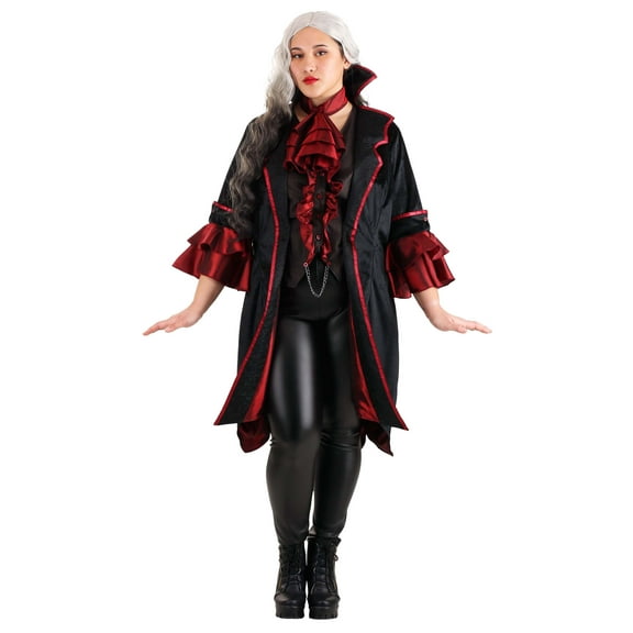 Women's Plus Size Exquisite Vampire Costume
