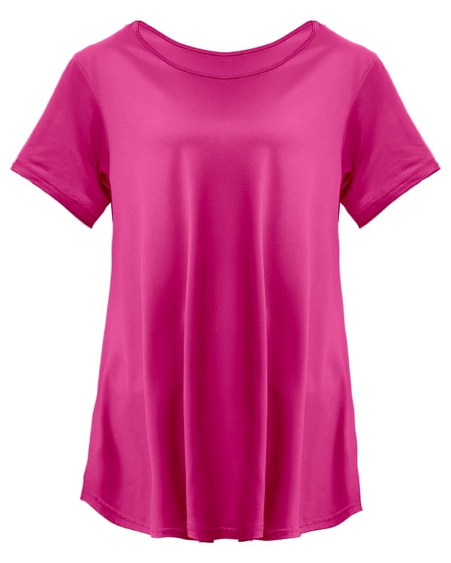 On The Plus Side - Side Printed Tyler Flair Short Sleeve Top - Plus Size main image 0