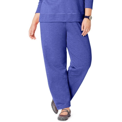 Women's Plus Size Fleece Petite Sweatpant, up to size 5X - Walmart.com