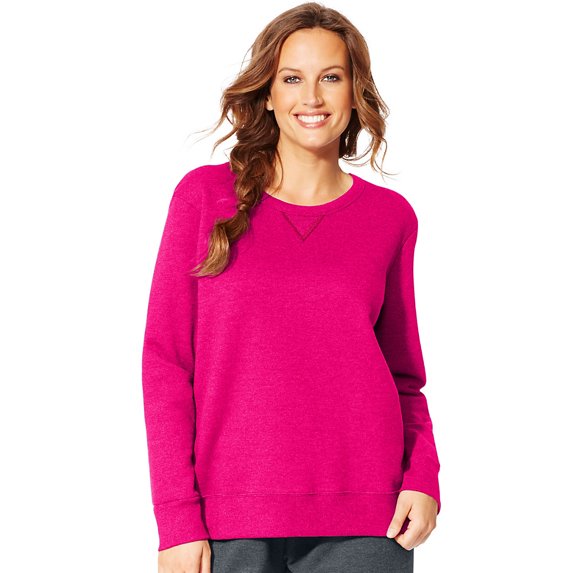 Women's Plus-Size Fleece Sweatshirt