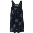 thumbnail image 1 of Women s Plus Size Floral Sleeveless Loose Boho Casual Short Dresses, 1 of 3