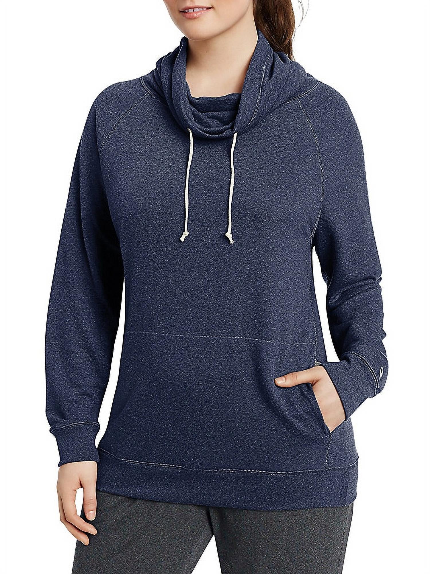 Plus size funnel neck hoodie sale