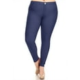 thumbnail image 1 of Women's Plus Size Full-Length Solid Jeggings, 1 of 4