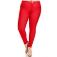 thumbnail image 1 of Women's Plus Size Full-Length Solid Jeggings, 1 of 4