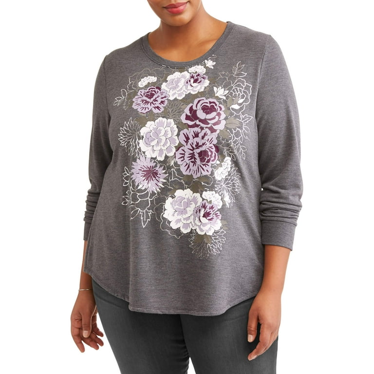 Plus size graphic clearance sweaters