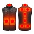 thumbnail image 1 of Women's Plus Size Heated Vest with 9 Heating Zones Rechargeable Battery for Cold Weather Protection, 1 of 4