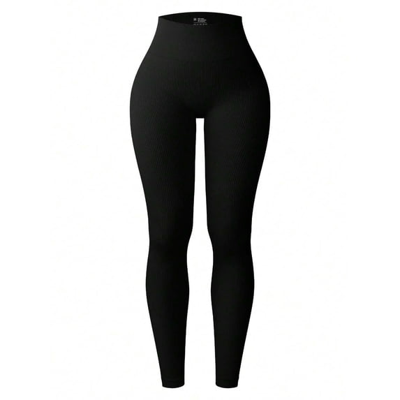 Women's Plus Size High Waist Compression Athletic Yoga Leggings