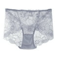 thumbnail image 1 of Women's Plus Size High Waist Lace Panties Floral Seamless Comfortable Underwear Breathable Soft Stretch Briefs for Daily Wear, 1 of 3