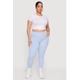 thumbnail image 1 of Women's Plus Size High Waisted Cell Phone Pocket Leggings, 1 of 5