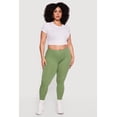 thumbnail image 1 of Women's Plus Size High Waisted Solid Leggings, 1 of 4
