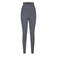 thumbnail image 1 of Women's Plus Size High Waisted Yoga Pants with Feel, European Style, Nine Point Leggings, 1 of 4