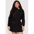 thumbnail image 1 of Women's Plus Size Hunter Camo Zip Front Drawstring Hem Jacket, 1 of 4