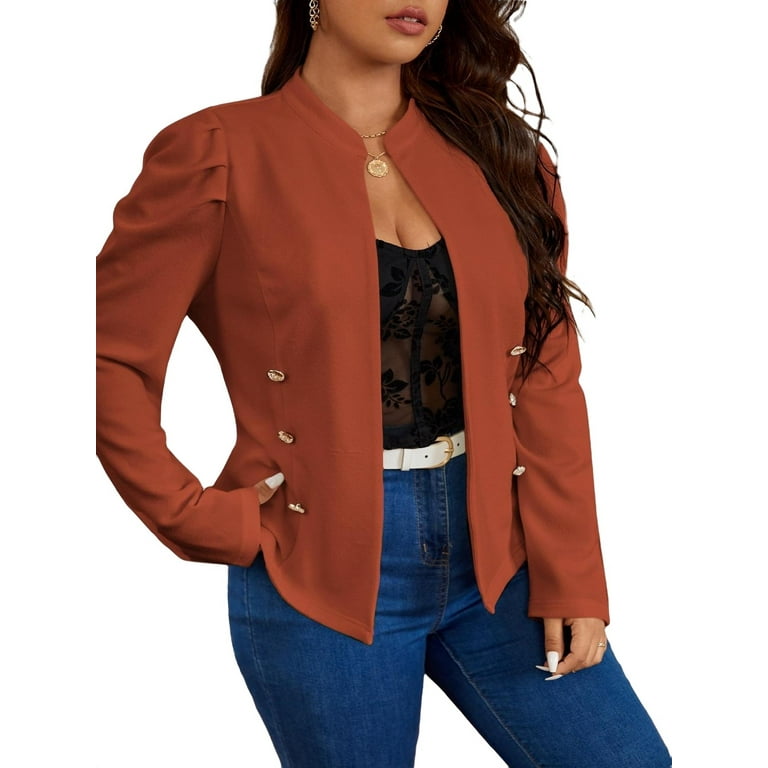 Walmart women's deals plus size jackets