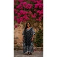 thumbnail image 1 of Women's Plus Size Kaftan Dresses Boho Long Maxi Dress Ladies Casual Hippie Kimono Sleeve Loose Caftan Online, 1 of 8
